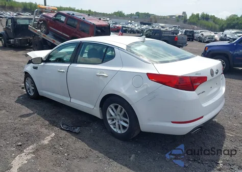 2012 Kia Optima Lx z USA, uszkodzony, nr VIN KNAGM4A70C5282702